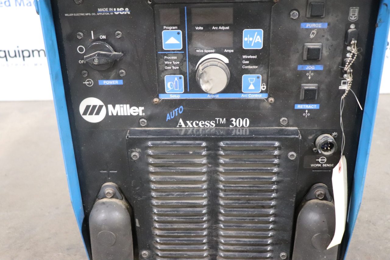 Miller Auto Axcess 300 Robotic Multi-Mig Welder Power Source - The ...