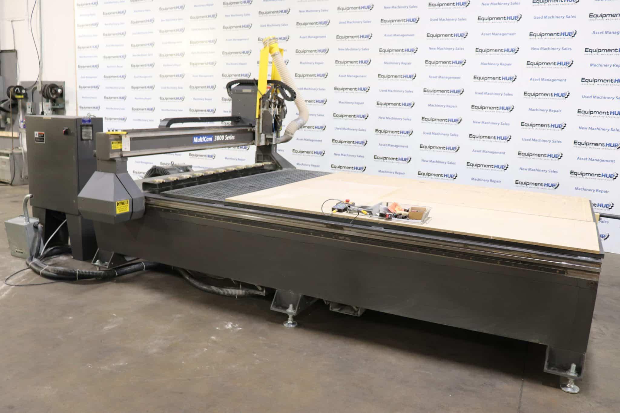 Multicam 3000 Series 3304R 7' x 10' CNC Router w/ ATC, Vacuum Pump