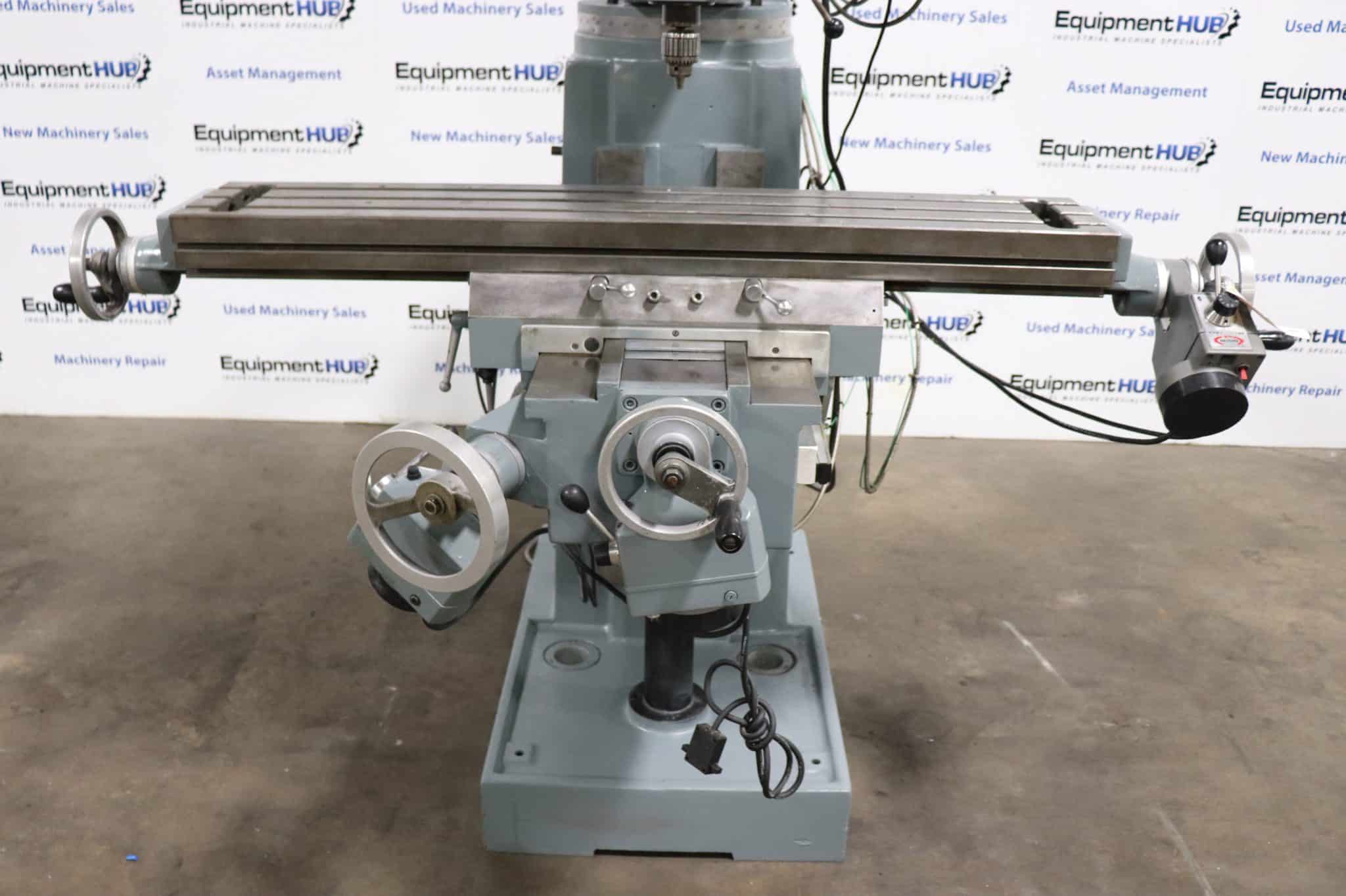 Supermax YCM16VS 9" x 49" Variable Speed Vertical Milling Machine, Acu