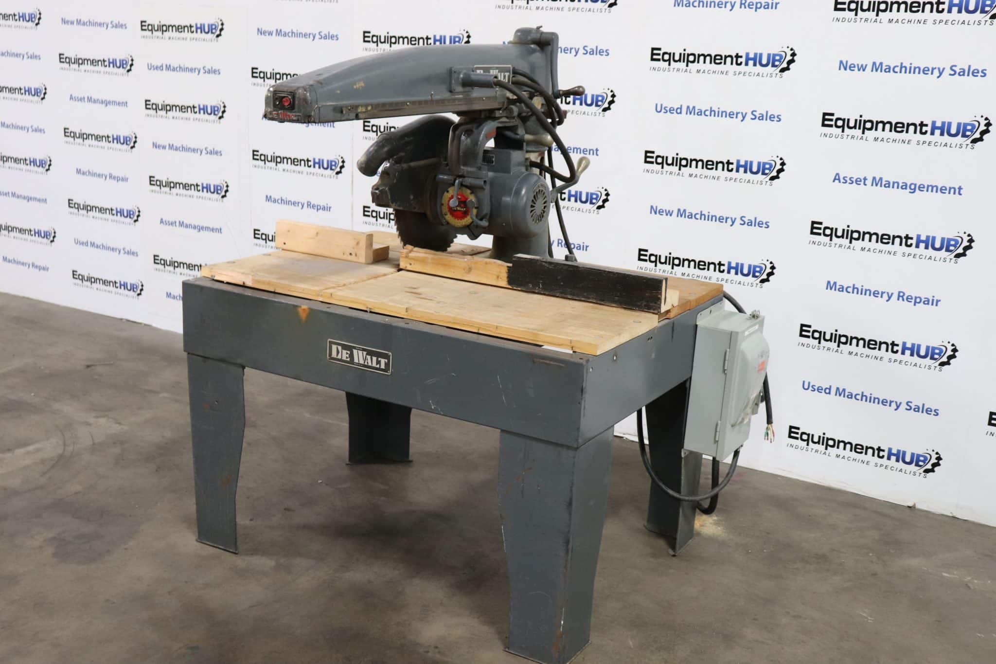 Dewalt Ge 16 5hp Heavy Duty Radial Arm Saw The Equipment Hub 3962