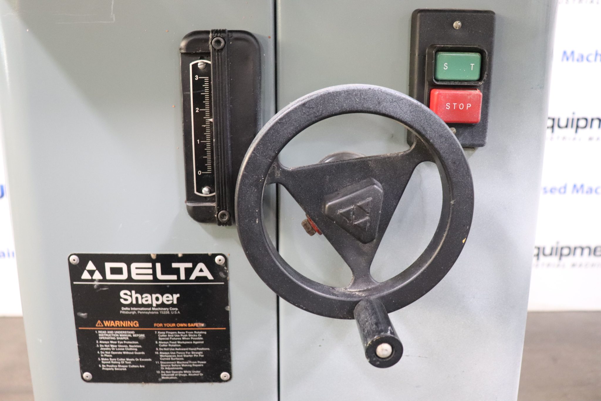 Delta 43375 Two Speed 3HP Heavy Duty Wood Shaper The Equipment Hub