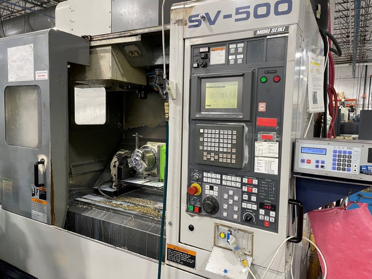 Mori Seiki SV-500 CNC Vertical Machining Center 