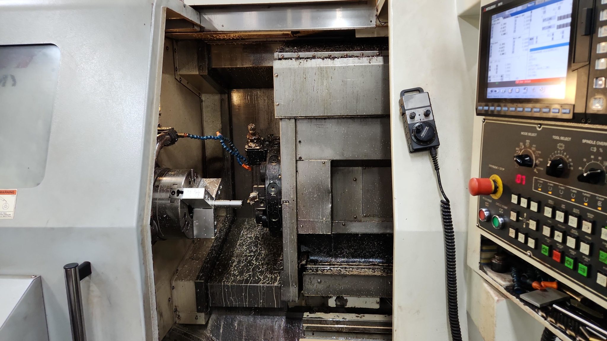 Ganesh KSL7612TMY Live Tool Y Axis CNC Lathe The Equipment Hub