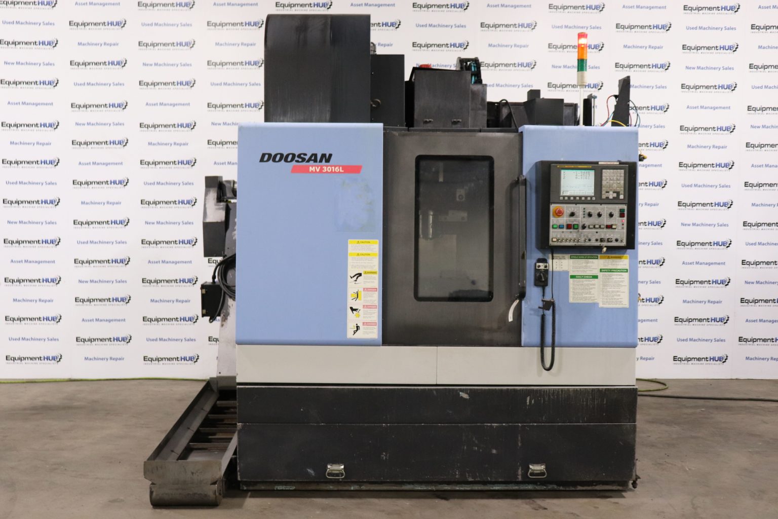 Doosan MV-3016L CNC VMC Vertical Machining Center - The Equipment Hub