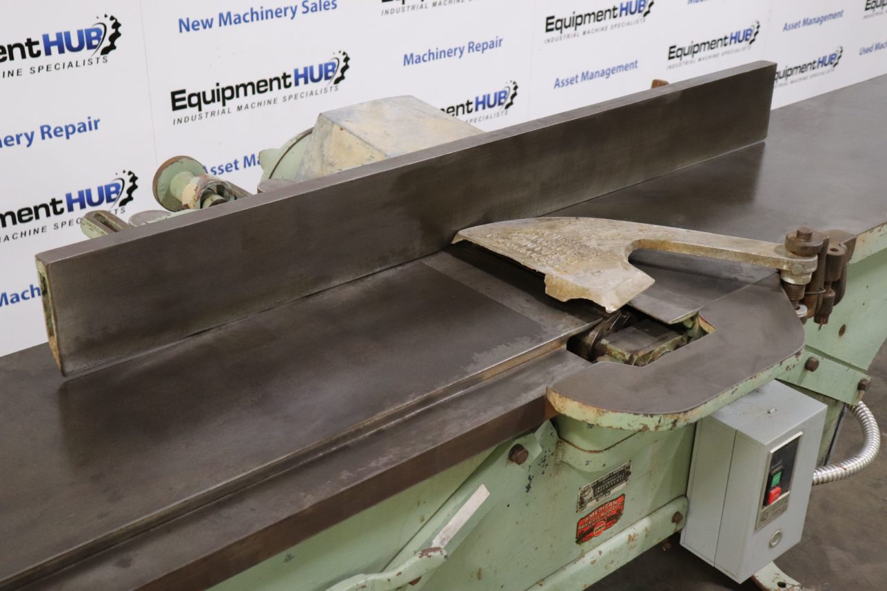 Northfield 12HD 12" Heavy Duty Straight Knife Jointer The Equipment Hub