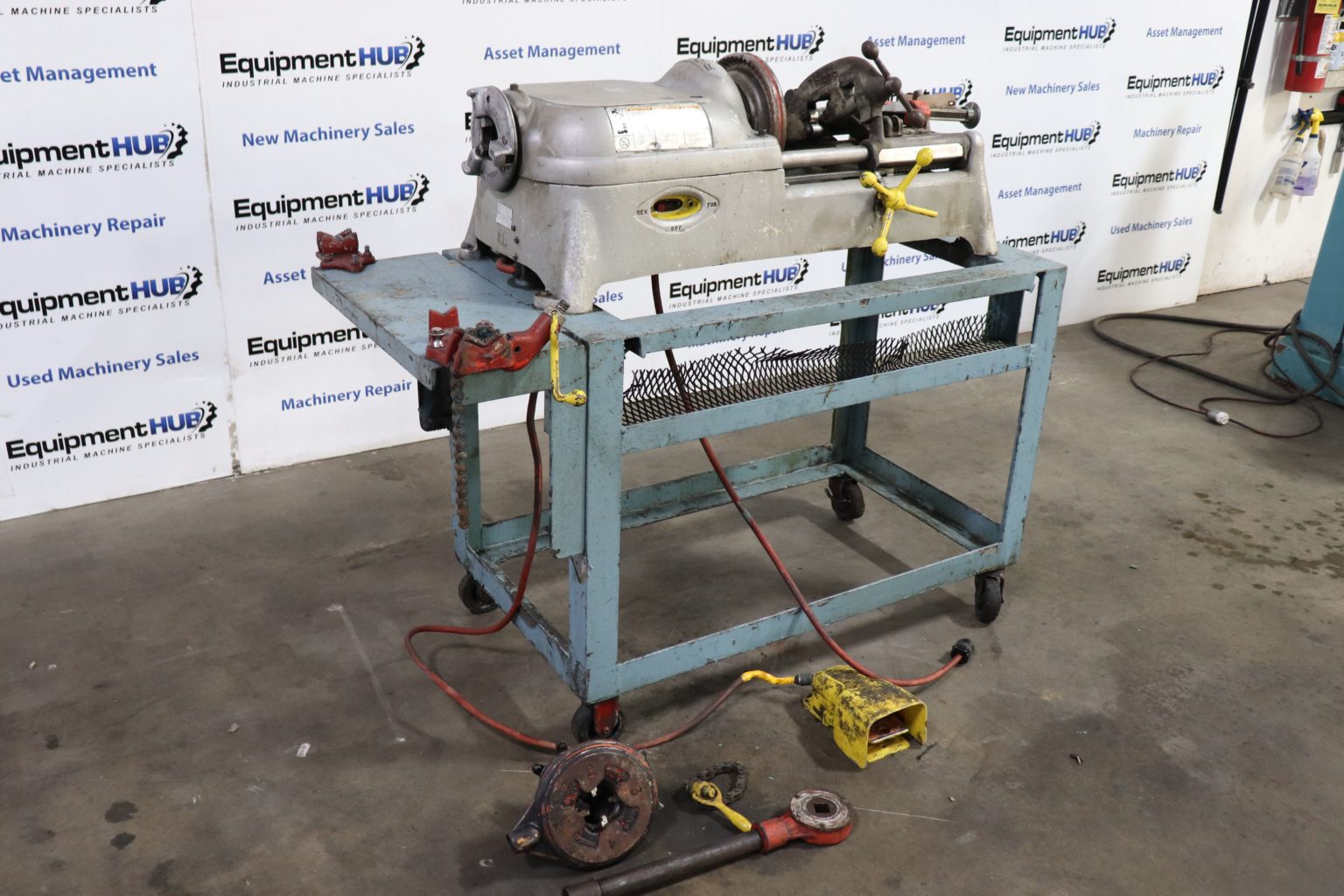 Ridgid 535 1/2" to 2" Electric Pipe Threading Machine, Threader The