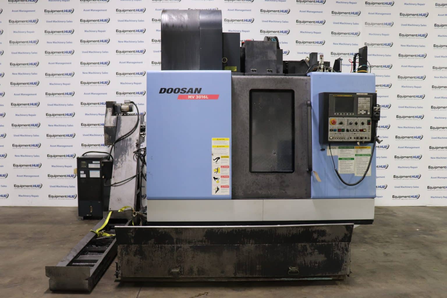 Doosan MV-3016L CNC VMC Vertical Machining Center w/ 4th Axis Rotary ...