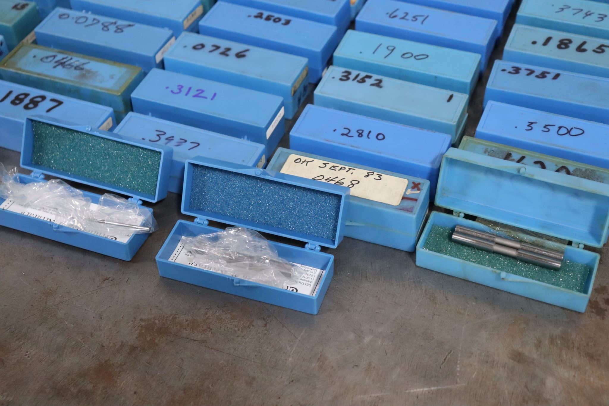 Large Assortment of inspection Pin Gage Gauges The Equipment Hub