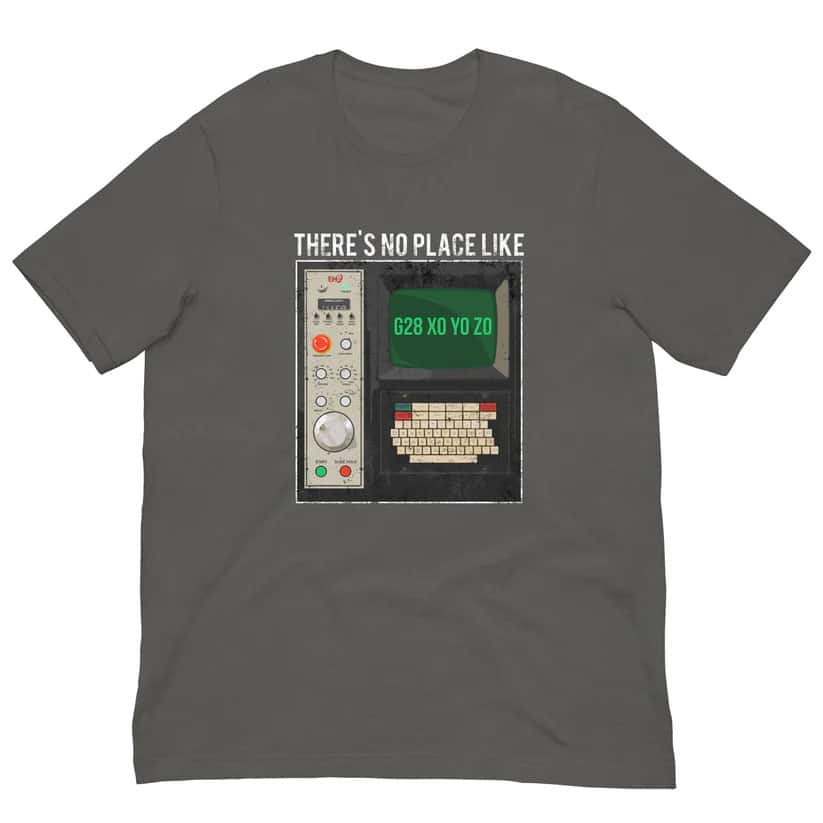 No Place Like Home T-shirt (Gray)