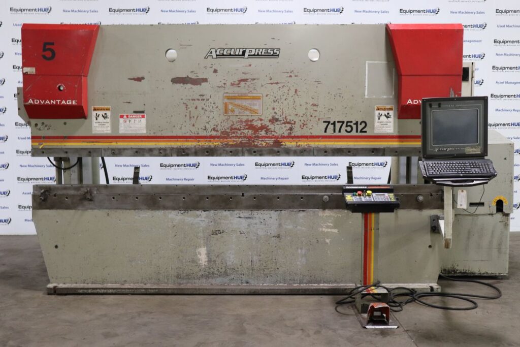 Accurpress 717512 175 Ton x 12' Hydraulic CNC Press Brake w/ ETS3000 ...