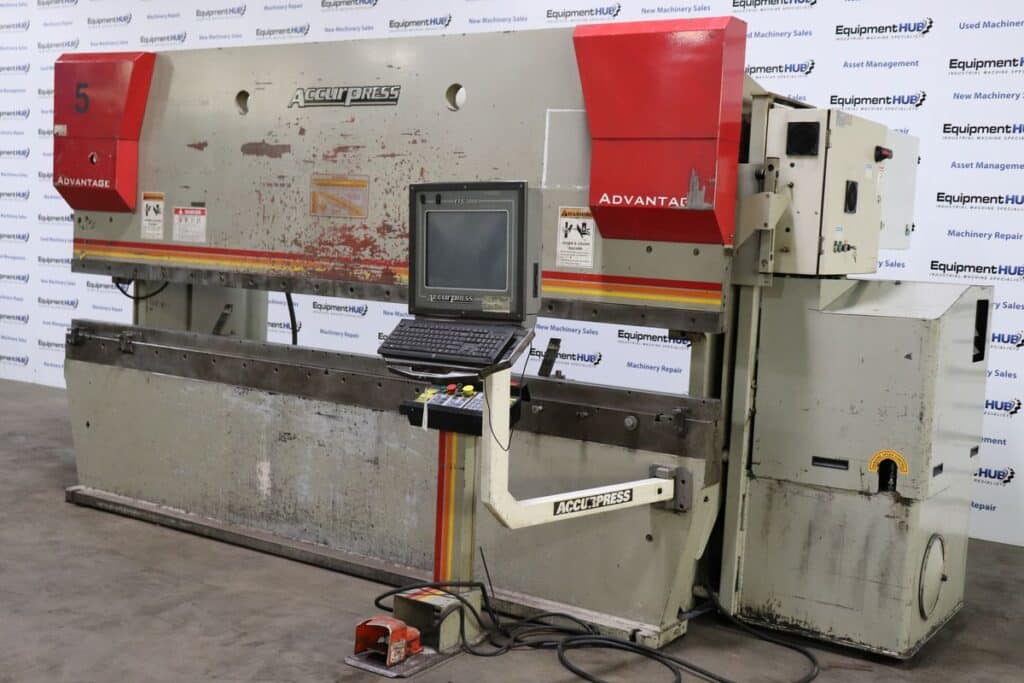 Accurpress 717512 175 Ton x 12' Hydraulic CNC Press Brake w/ ETS3000 ...