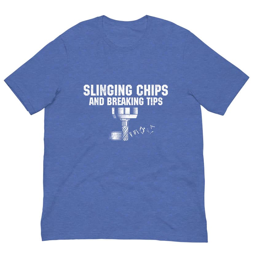 Slinging Chips and Breaking Bits Blue