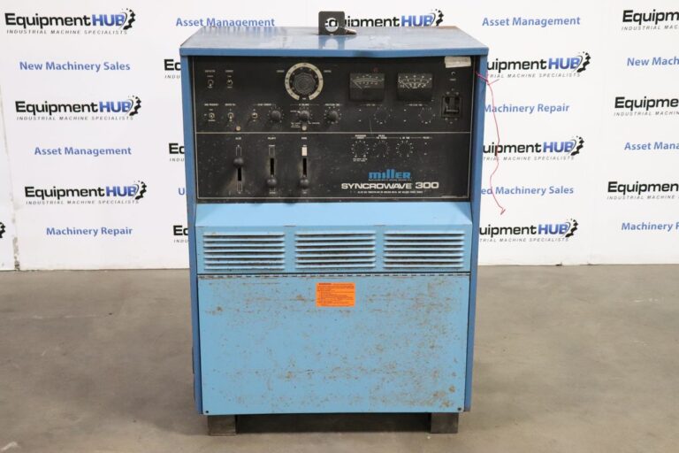 Miller Syncrowave 300 AC/DC Tig Welder Power Source The Equipment