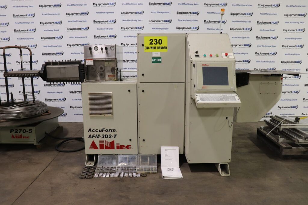 AIM Accuform AFM-3D2T CNC Wire Bender - The Equipment Hub