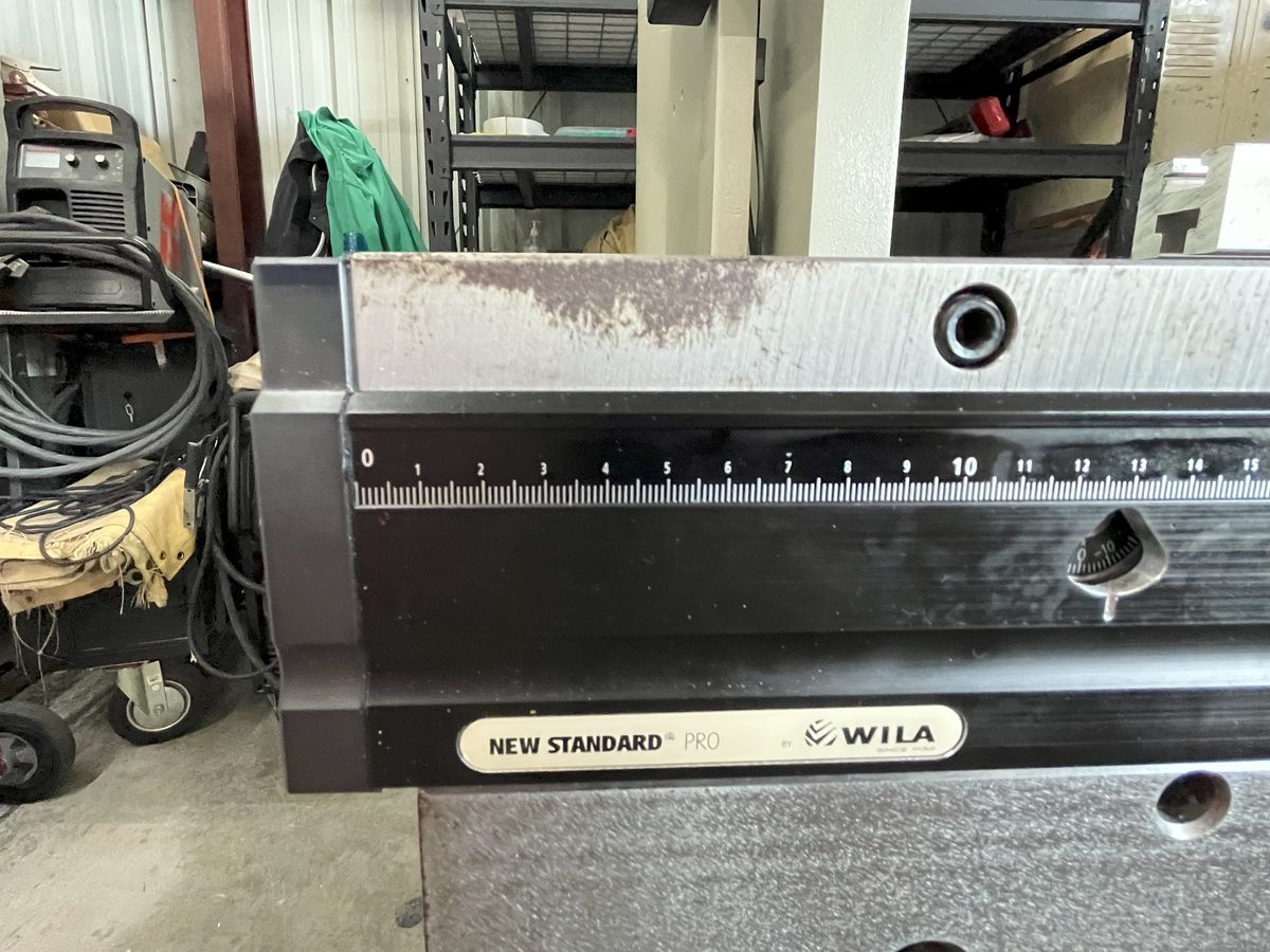 Accurpress 710010 100 Ton x 10' Hydraulic Press Brake w/ Wila Crowning