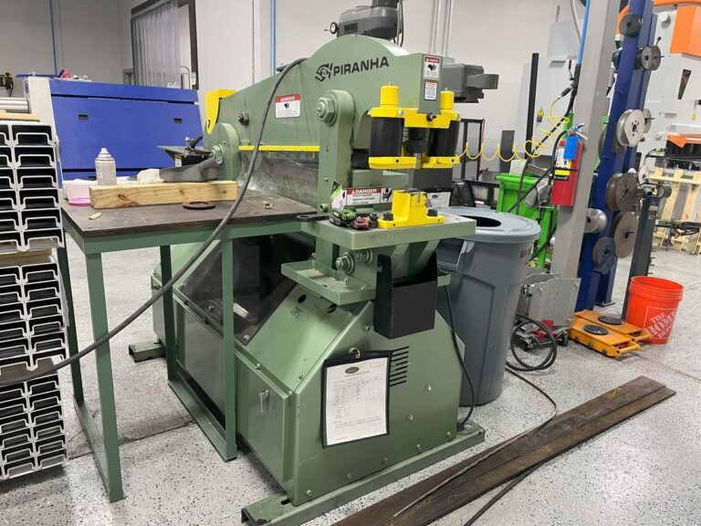 Piranha P90 90 Ton Hydraulic Ironworker The Equipment Hub