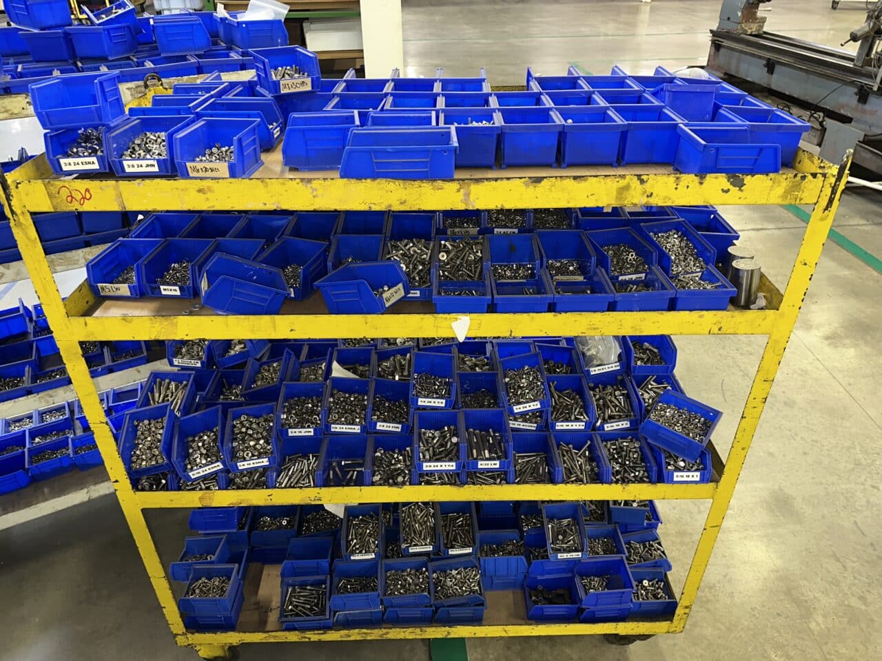 Fastenal Large Inventory of Fastenal Stainless Steel Hardware and ...