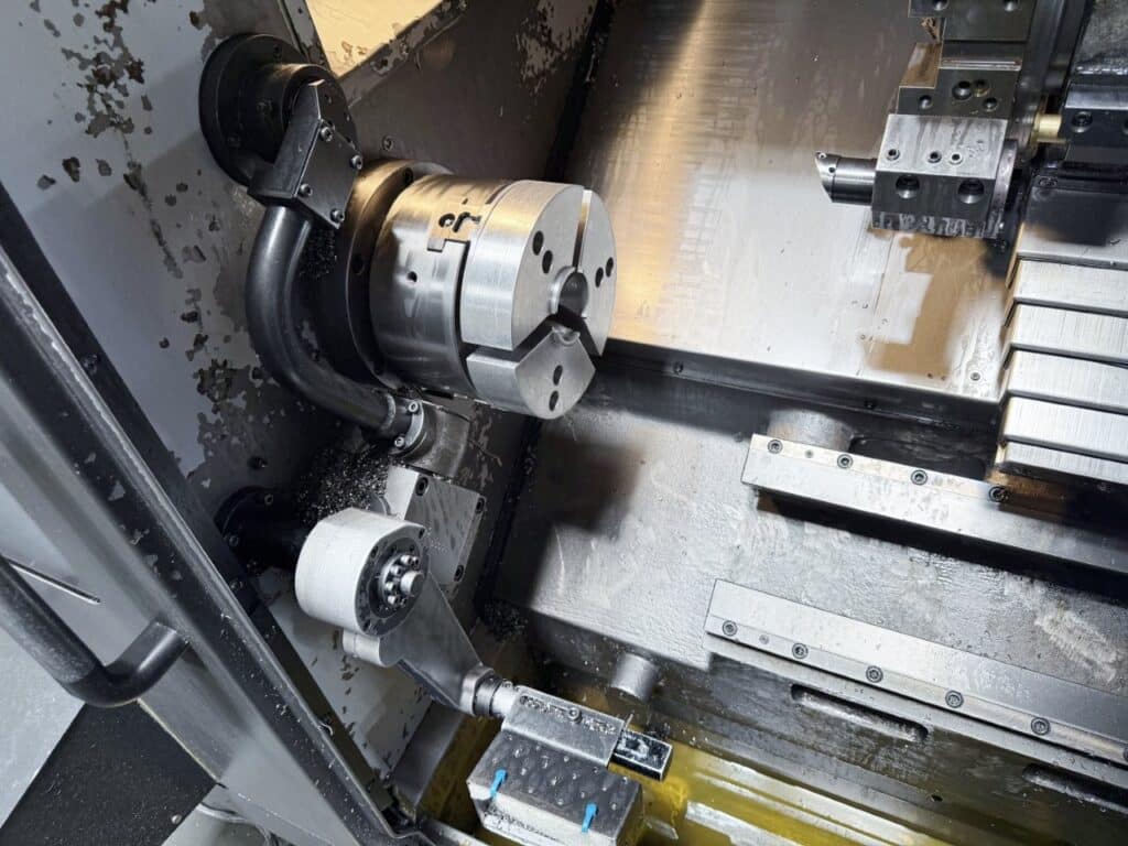 Doosan Lynx 220LC CNC Lathe w/ Tailstock - The Equipment Hub