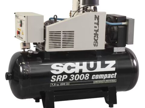 Schulz SRP 3008 Compact 7.5 HP Rotary Screw Air Compressor