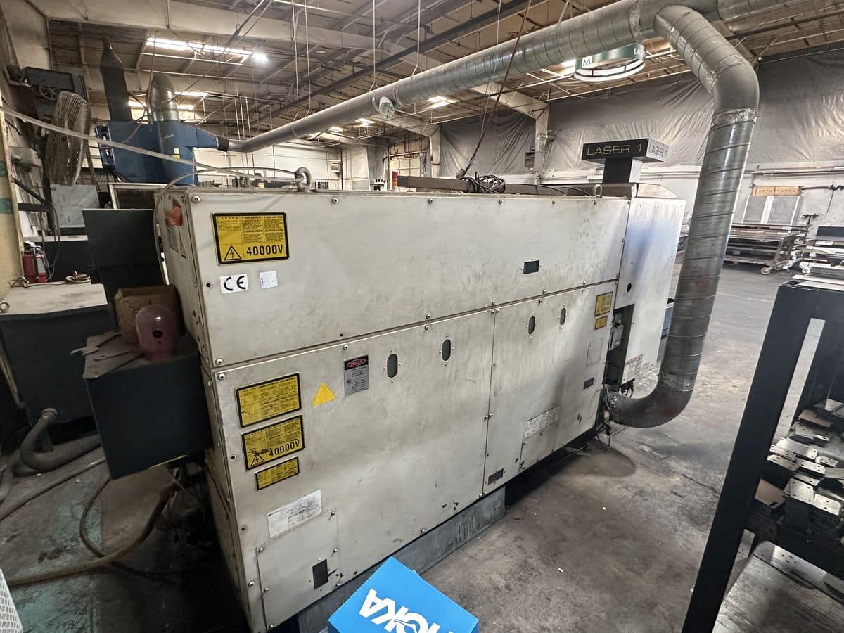 MAZAK SUPER TURBO-X48 Mk II 4'x8' 4000 Watt CO2 Laser | eBay
