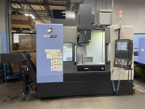 DN Solutions DNM 5700 CNC Vertical Machining Center w/ Samchully Rotary Table (2023)