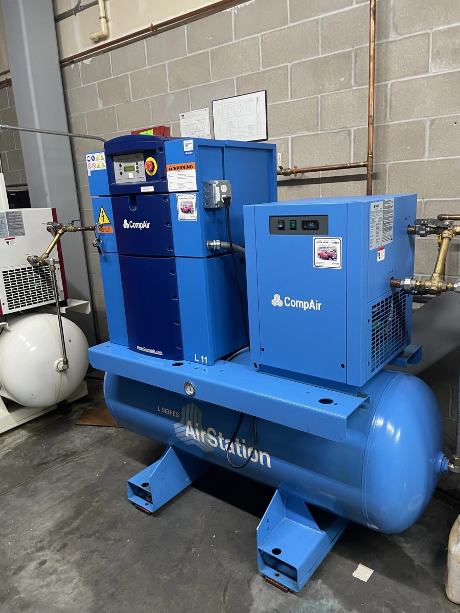 Compair-Model-LFR1A-Rotary-Screw-15-Horse-Power-Air-Compressor-Mfg-2015-1