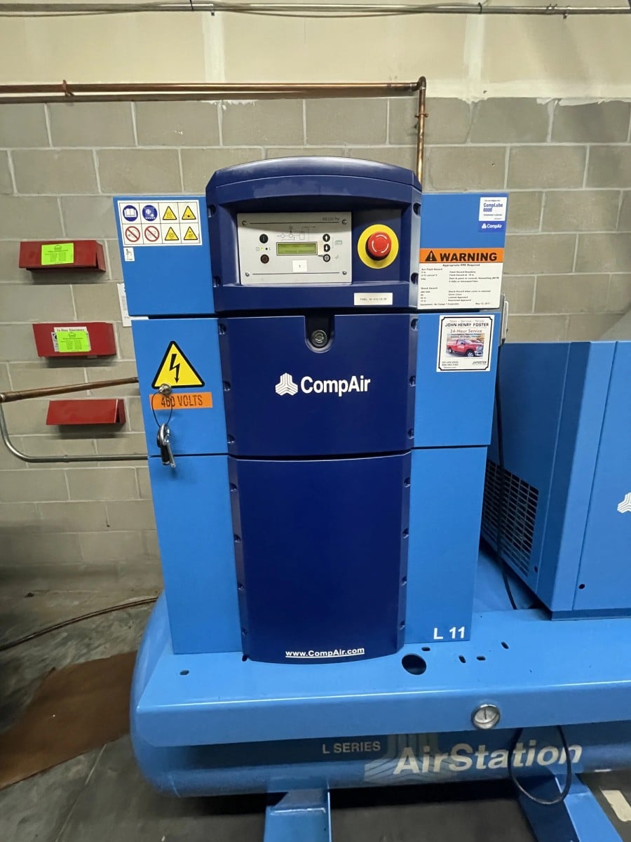 CompAir Model LFR1A Rotary Screw 15 HP Air Compressor (2015) w ...