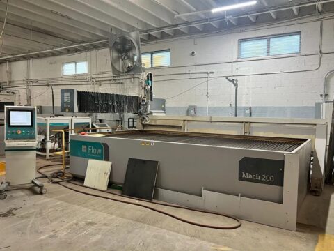 Flow Mach 200 4020 CNC Waterjet w/ Pivot+ (2020)