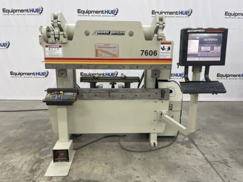 Accurpress 7606 60 Ton x 6' ETS 3000 CNC Press Brake
