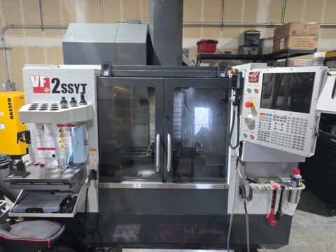 Haas VF-2SSYT CNC Vertical Machining Center (2024)