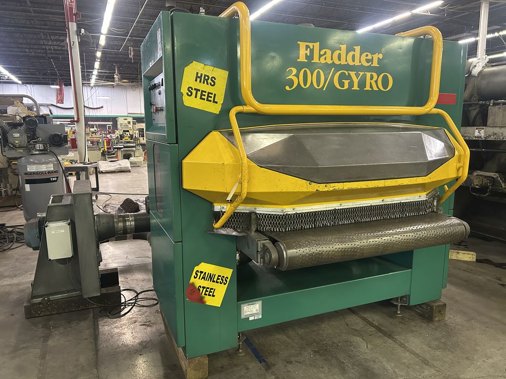Fladder 300/Gyro-1300 VAC Automatic Deburring & Finishing Machine