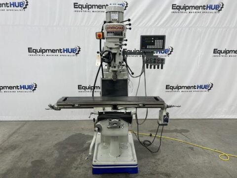 Birmingham BPV-3949-C 9" x 49" Vertical Milling Machine w/ DRO & Power Feed