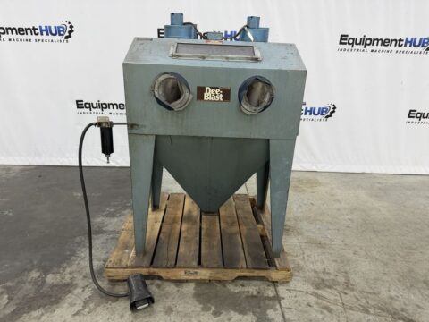 Dee-Blast 38 23-3/4" x 36" Abrasize Blast Cabinet w/ Dust Collection
