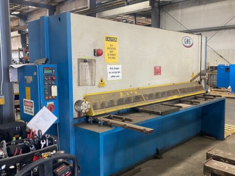 GMS GMV 3013 1/2" x 10' Hydraulic Shear