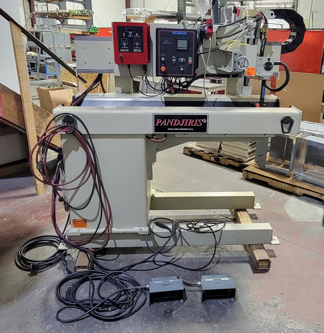 Pandjiris 24#3.5-30 24" External Longitudinal Seam Welder