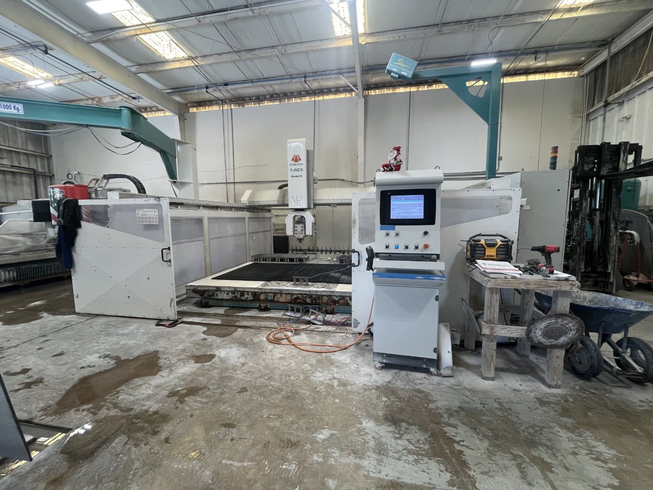 Poseidon T-Rex Model S 5 Axis CNC Vertical Gantry Mill / Bridge Saw (2021)