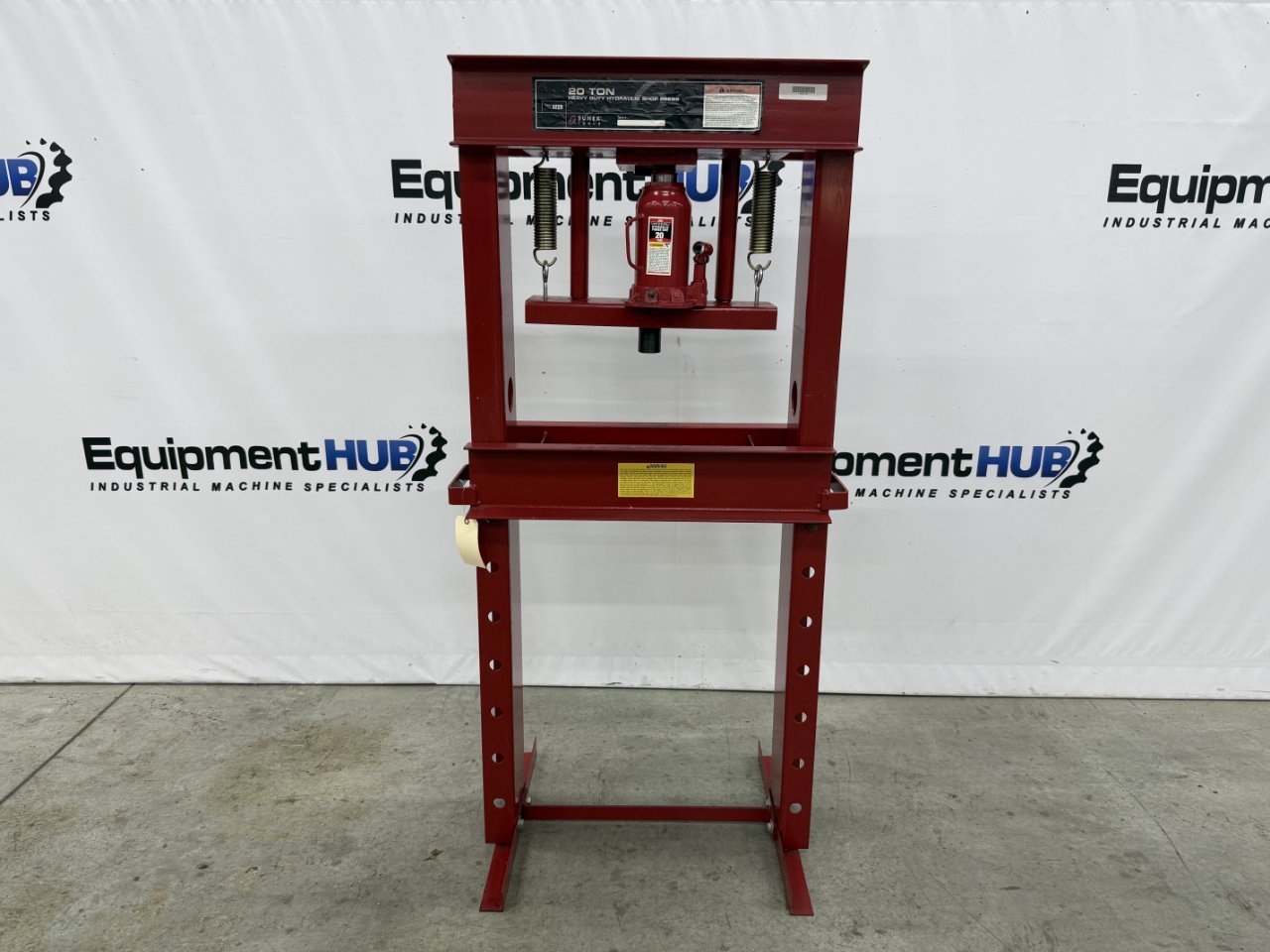 Sunex 5220 20 Ton H-Frame Hydraulic Manual Floor Shop Press