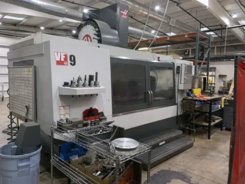 Haas VF-9/50 Vertical Machining Center w/ 4th Axis (2012)