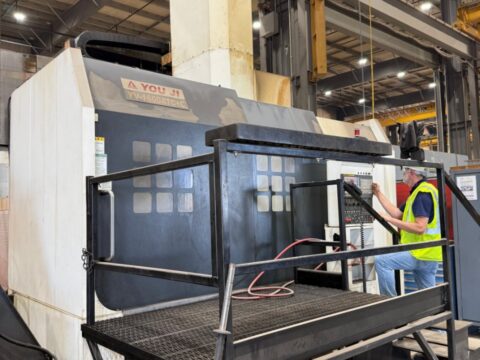 You Ji YV-1600 ATC+C Vertical CNC Lathe