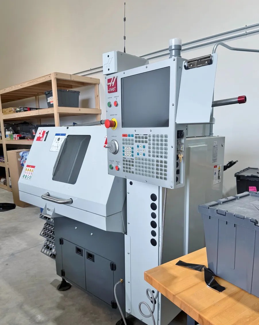 Haas CL-1 CNC Lathe w/ Live Tooling and 6' Bar Feeder (2019)