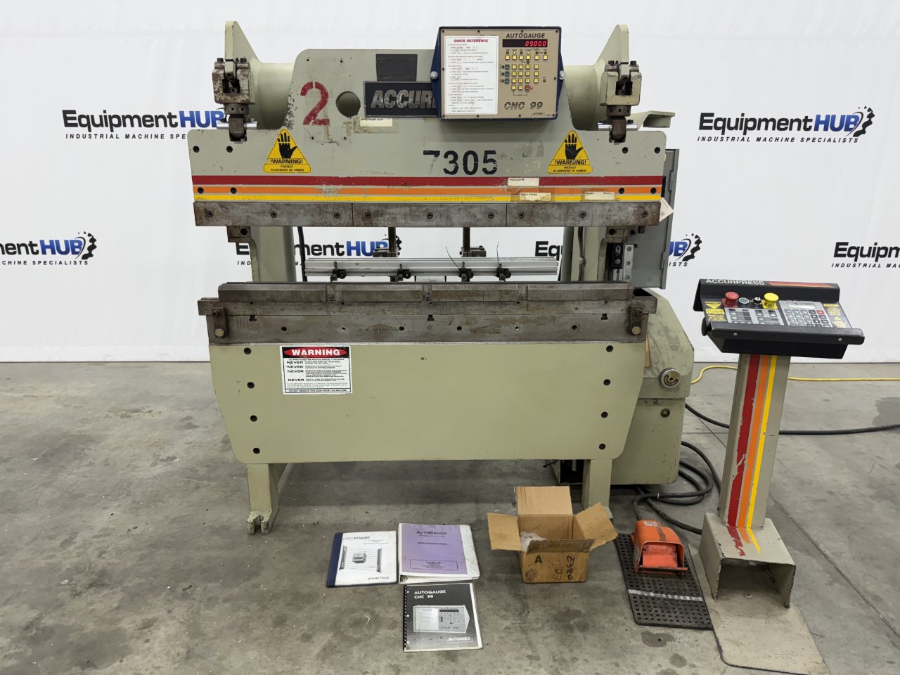 Accurpress 7305 5' x 30 Ton CNC Hydraulic Press Brake