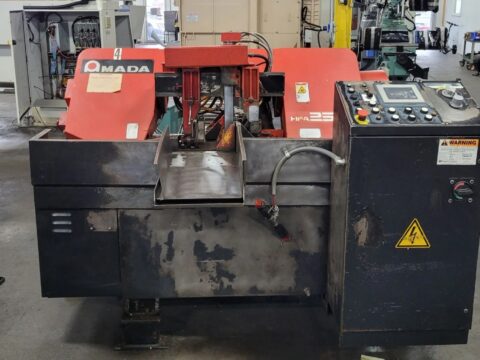 Amada HFA-250W 10" x 10" Automatic Horizontal Band Saw (2015)