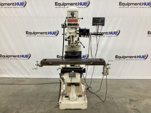 Birmingham BPS-1649 9" x 49" Vertical Milling Machine w/ Mitutoyo DRO & Power Feed