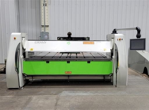 CIDAN Futura 25 13 Ga x 102" CNC Folding Machine (2017)