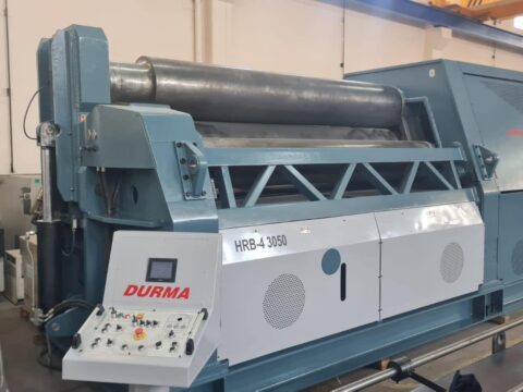 Durma HRB-4 3050 2" x 10' 4-Roll Plate Roll (2013)