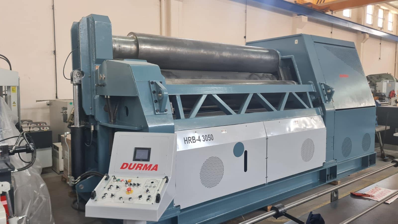 Durma HRB-4 3050 2" x 10' 4-Roll Plate Roll (2013)