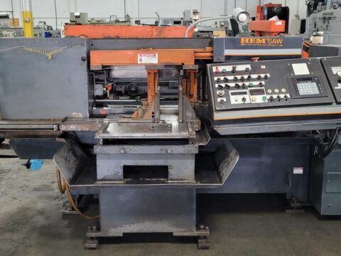 HEM H130HA-C 16" x 16" Automatic Horizontal Bandsaw (2014)