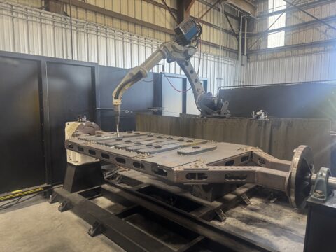 Miller PerformArc PA-2200SS-70" Robotic Welding Cell (2021)