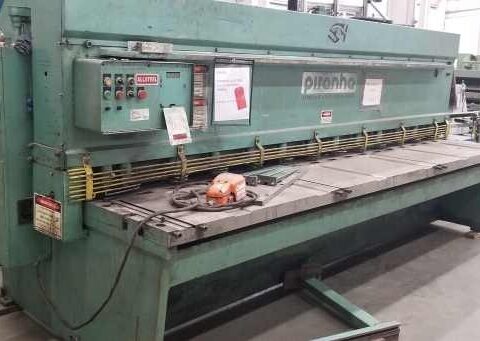 Piranha ALLSTEEL 1/4-12 12' x 1/4" Hydraulic Shear