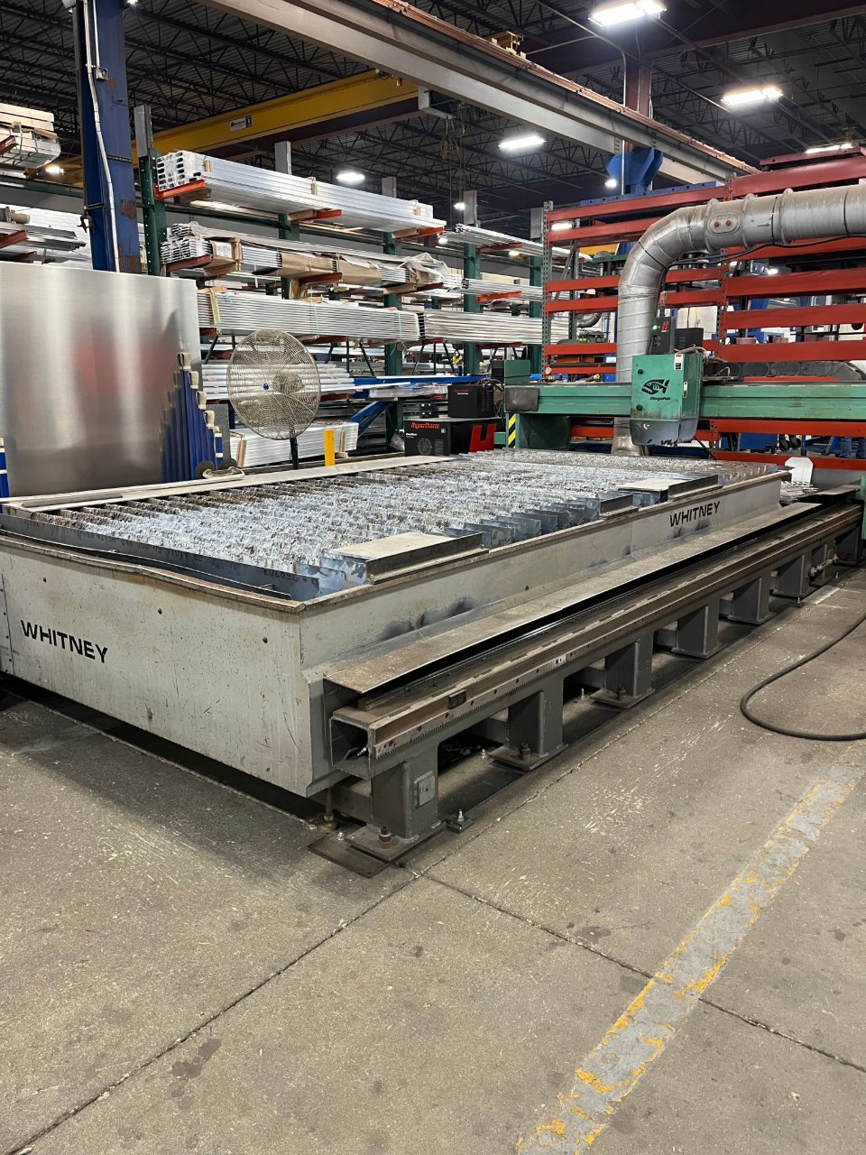Piranha-Whitney 6x12 Plasma Table W/Hypertherm HPR130